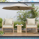Modern Curved Aluminum Lounge Chair With Stylish Rope Weave Design And Cushioned Comfort For Outdoor
