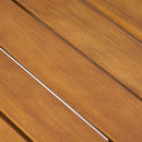 Outdoor Acacia Wood Side Table With Weather Resistance