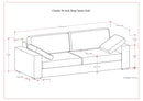 Charlie - Deep Seater Sofa