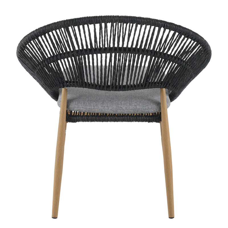 Cyril - Outdoor Papasan Style Dining Chair (Set of 2)
