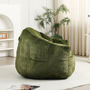 Beanbag Chair, Beanbag Sofa Chair With Armrests Stuffed High Density Foam