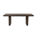 Athens - Rectangular Dining Table - Chocolate Brown