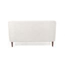Sophisticated Loveseat With Diamond Stitched Detailing