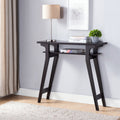 Faux Marble Top Console Table, Home Entryway Table With Shelve