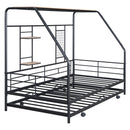 Playhouse Design Bed With Trundle