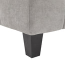 U-Shaped Sectional Sofa 103.5" Black Chenille Fabric Couch With Dual Chaise Lounges, Storage Pockets, Armrest Pillows