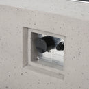 Modern Rectangle Fire Table 50,000 Btu