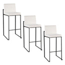Fuji - Contemporary High Back Barstool Elegant Design