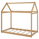 Wooden House Shaped Bed