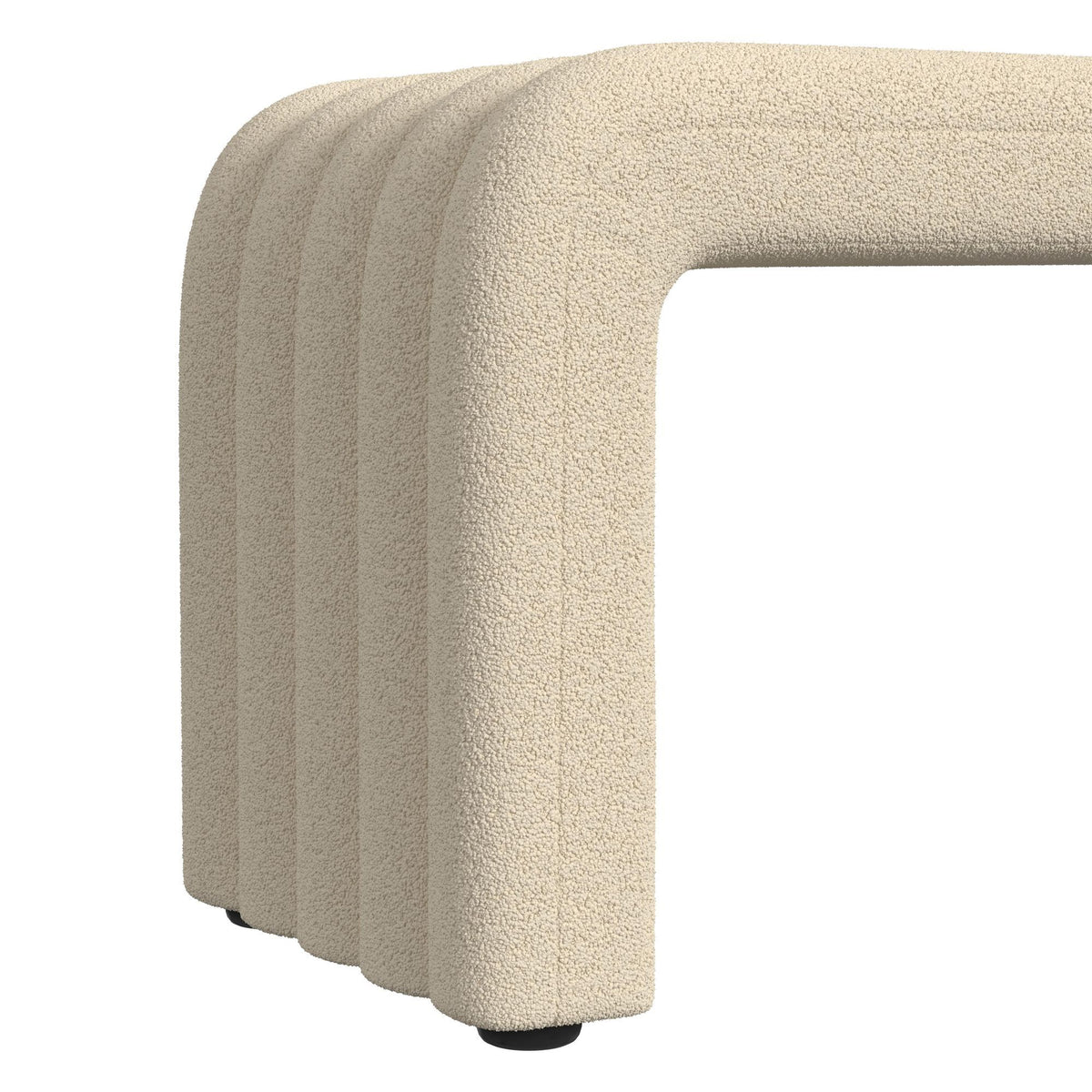 Seqouia Bench With 2 Stools in Cream by Elements International, view 3
