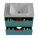 Elena - Modern Bathroom Vanity With Sink With Ample Storage, 2 Soft Close Drawers