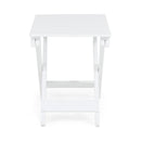 Outdoor Folding Wooden Side Table