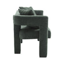 Modern Chenille Loveseat Sofa, Comfy Upholstered 2 Seater