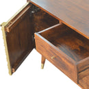 Manila - Sideboard, 3 Drawer - Chestnut
