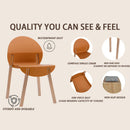 4 Piece Set Of Single Chairs With A Folding Square Table