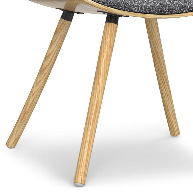 Malden - Bentwood Dining Chair With Wood Back