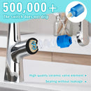 Professional Kitchen Faucet With 3 Function 360 Sprayer And 1 Touch Switching