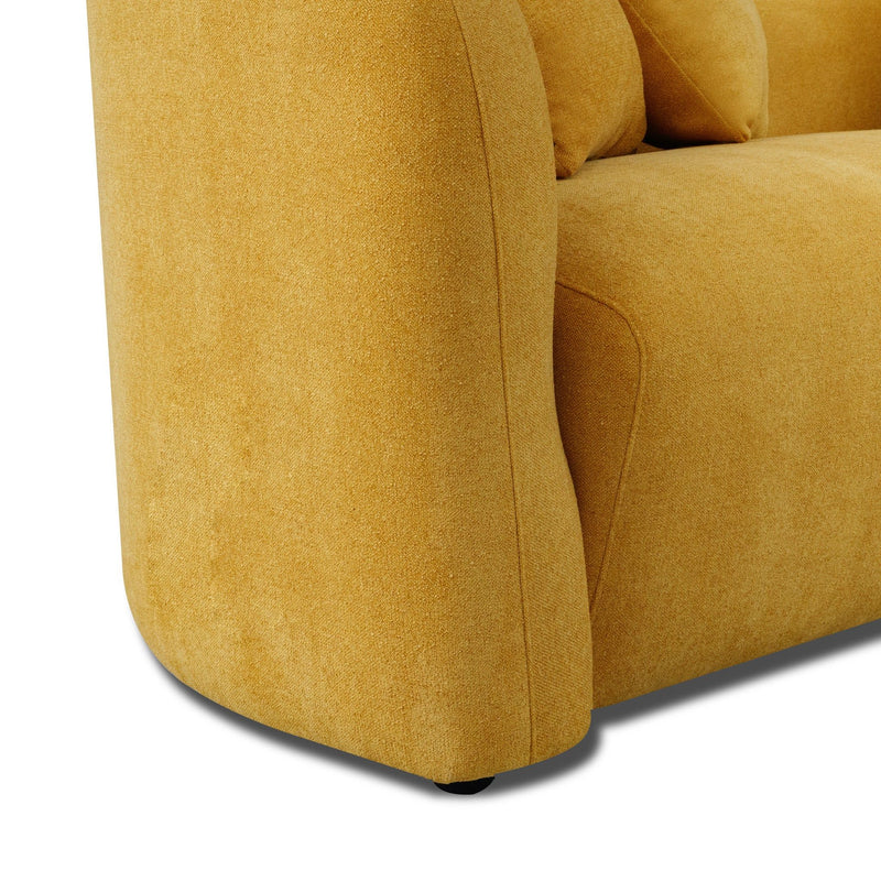 Mason - Mid Century Modern Luxury Tight Back Curvy Couch