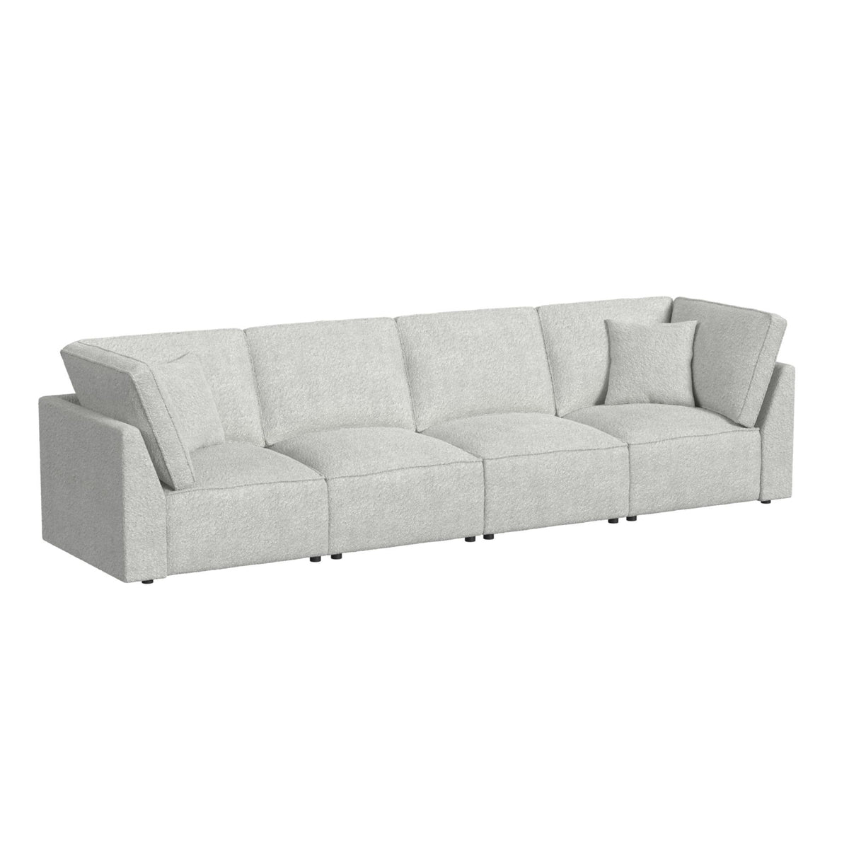 Normandy Motion Sectional in White by Elements International
