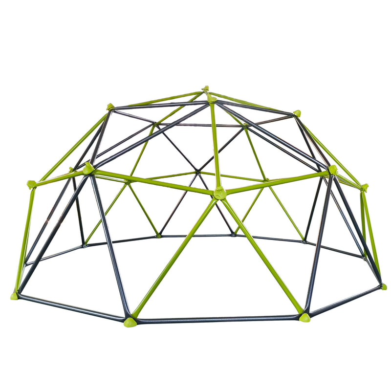 10 Sided Climbing Frame For Outdoor Playground With Colorful Climbing Stones
