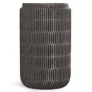 Juno - Cast Aluminum Side Table - Black