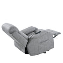 Lift Chair Recliner For Elderly Power Remote Control Recliner Sofa Relax Soft Chair Anti-Skid Australia Cashmere Fabric Furniture Living Room