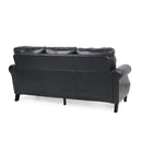 Contemporary 3 Seater Sofa With Nailhead Trim