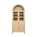 Retro Dome Cabinet With Large Storage Space