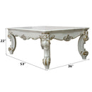 Vendom II - Coffee Table - Antique Pearl Finish - Atlantic Fine Furniture Inc