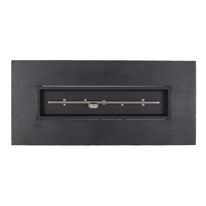 Modern Rectangle Fire Table 50,000 Btu