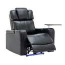 Power Recliner Theater Chair With Cooling Cup Holder, Bluetooth Speaker, LED Lights, USB Ports