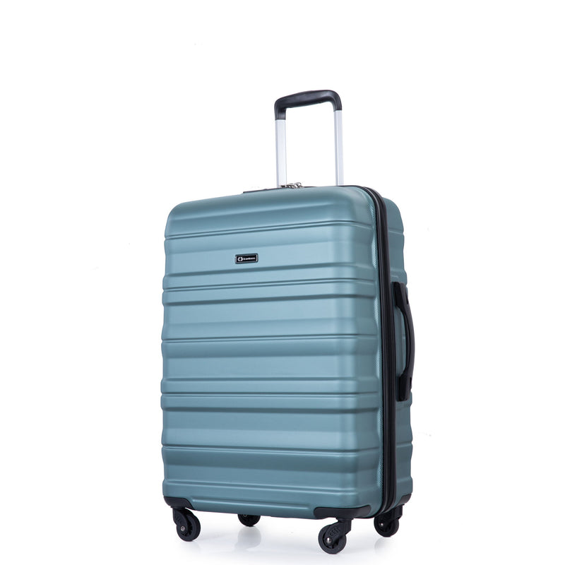 Expandable 3 Piece Luggage Sets Lightweight & Durable Suitcase, Spinner Wheels, Tsa Lock
