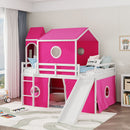 Loft Bed & Slide Tent And Tower