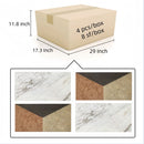Waterjet Marble 4 Color Marble For Floor And Wall Polished Marble Tile Stone 1 Box Each Pattern 2 Pieces - White / Multi