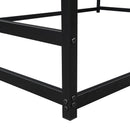 Metal House Shape Platform Bed