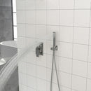 Dual Shower Head 10" Wall Mounted Square Shower System