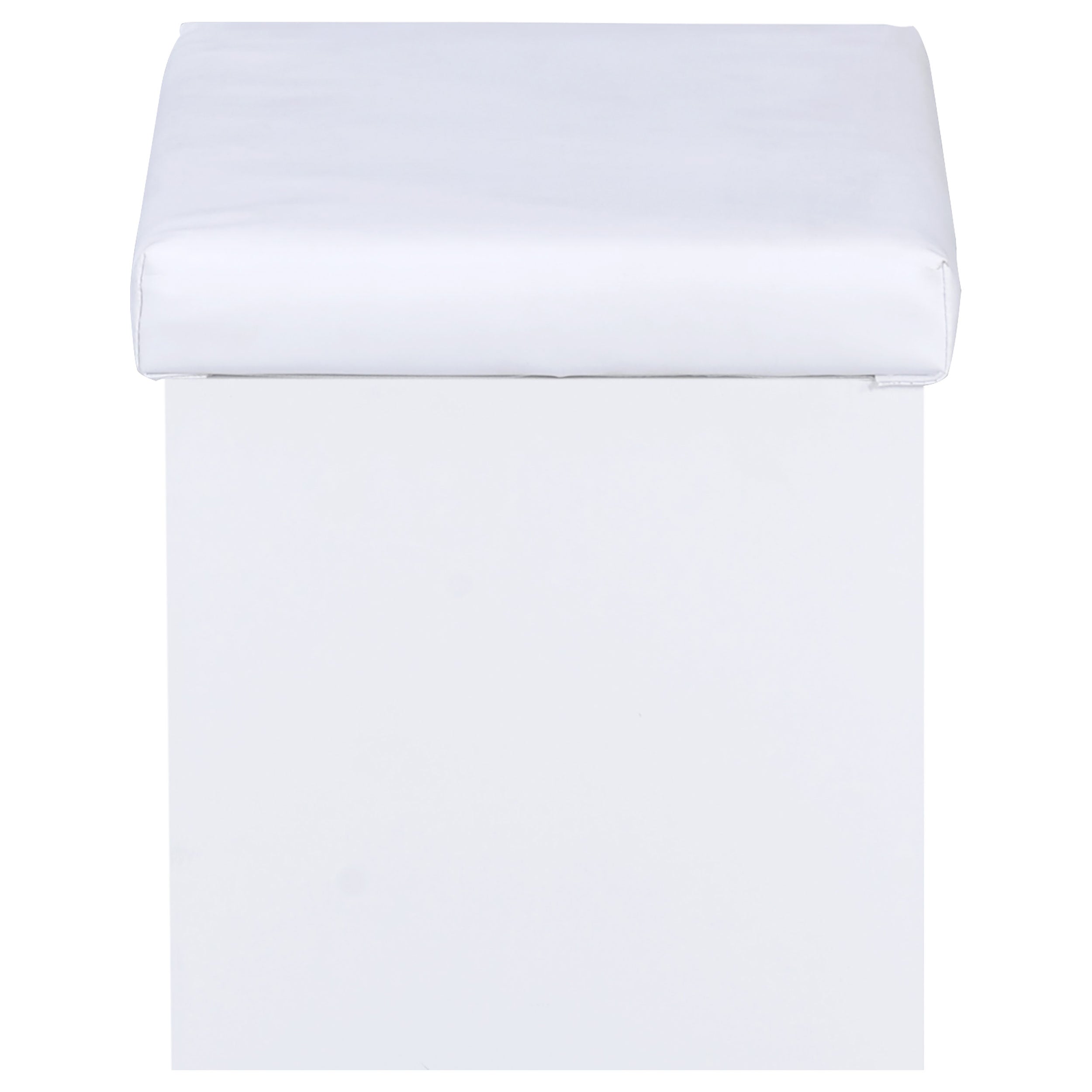 Harvey Vanity Set with Lift-Top Stool White — view 15