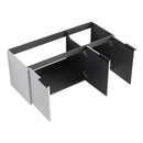 Contemporary Wall Mounted Bathroom Vanity With Soft Close Doors