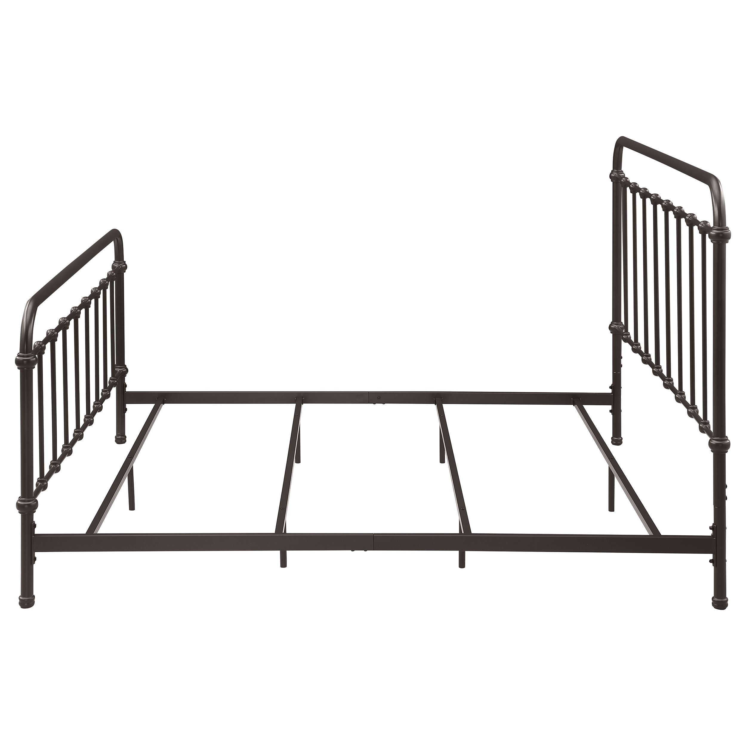 Livingston Metal Eastern King Open Frame Bed Dark Bronze — view 5