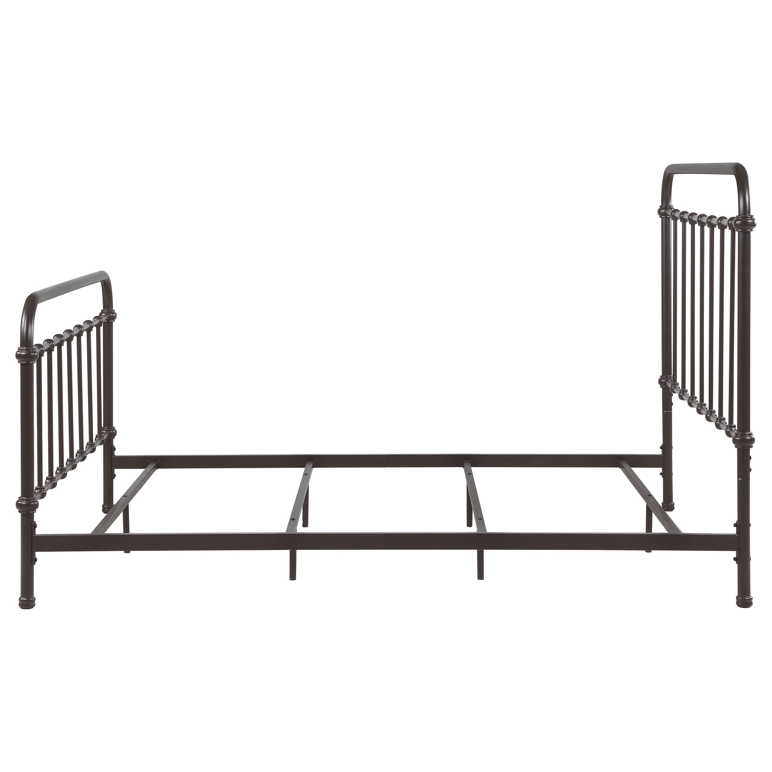 Livingston Metal Queen Open Frame Bed Dark Bronze — view 5