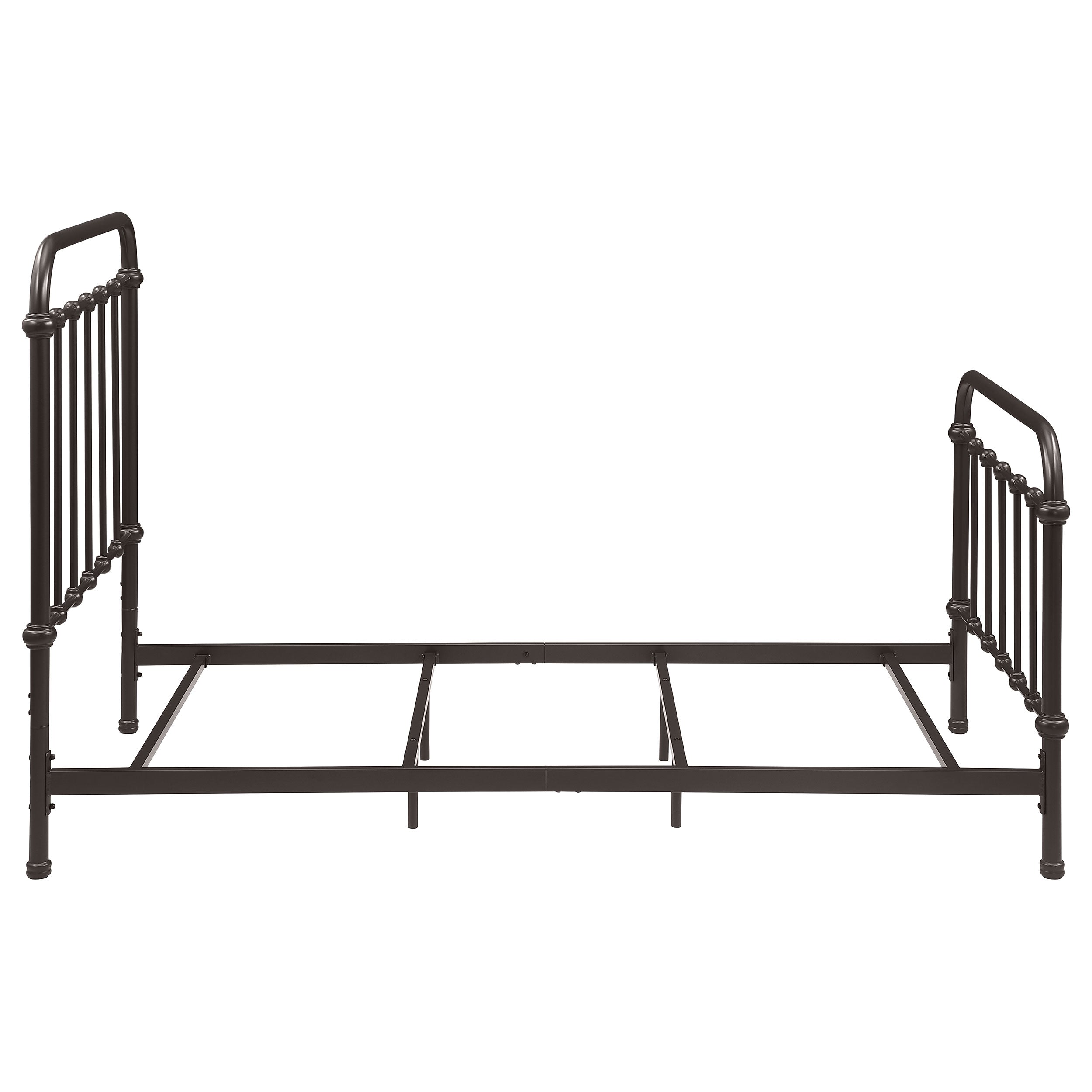 Livingston Metal Twin Open Frame Bed Dark Bronze — view 8
