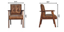 Buffalo - Leather Chair - Brown