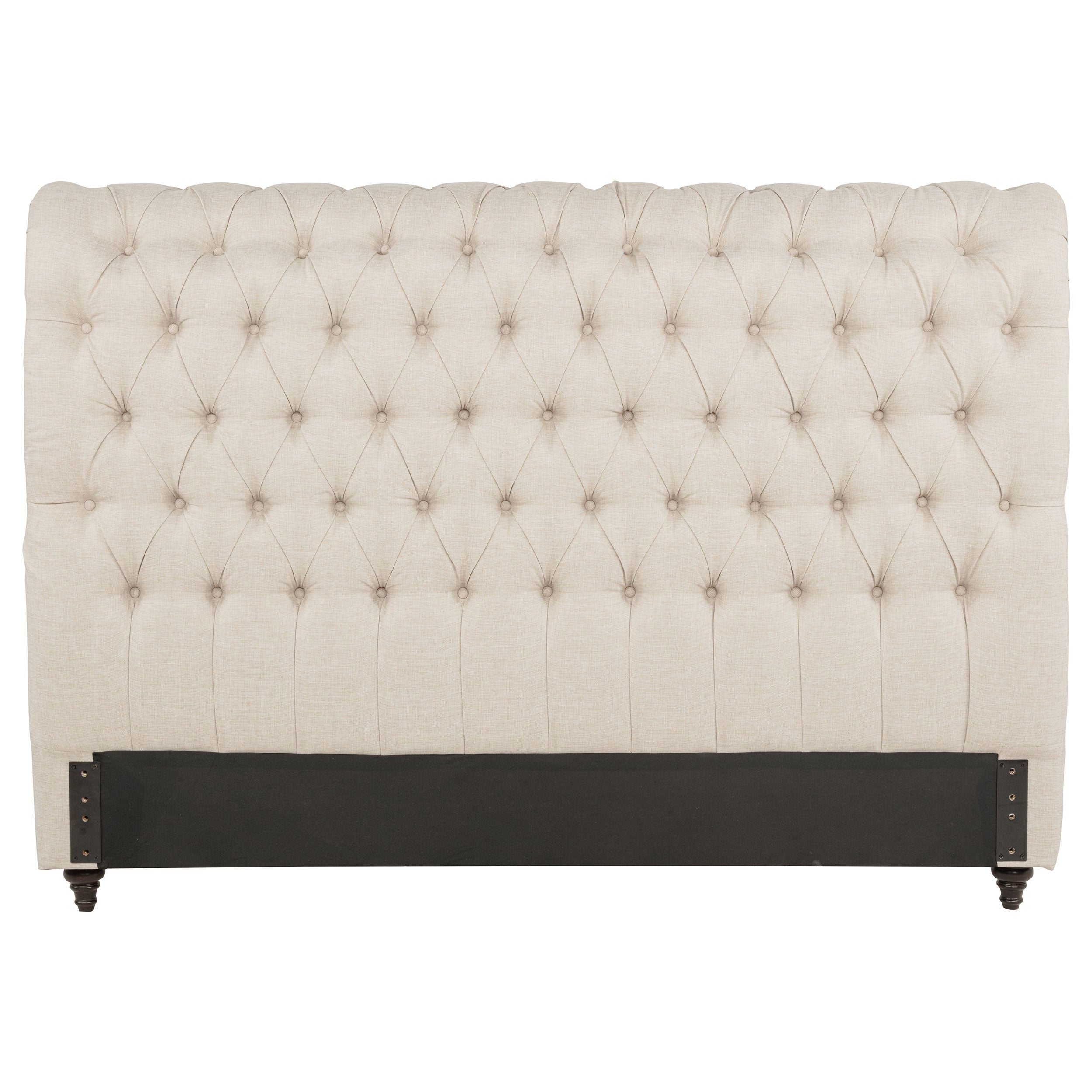 Devon 57-inch Upholstered California King Headboard Beige — view 2