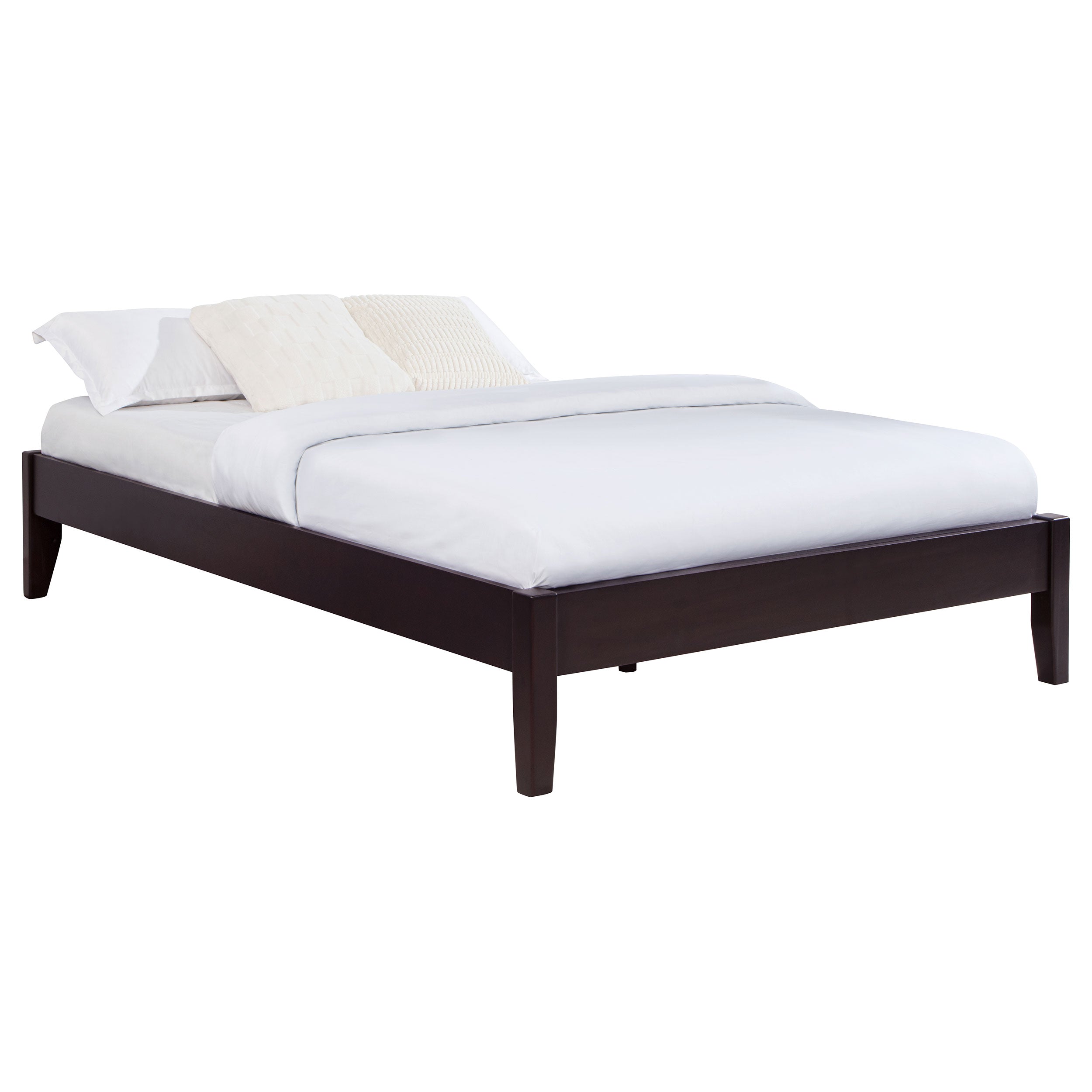 Hounslow Full Universal Platform Bed Cappuccino — view 3