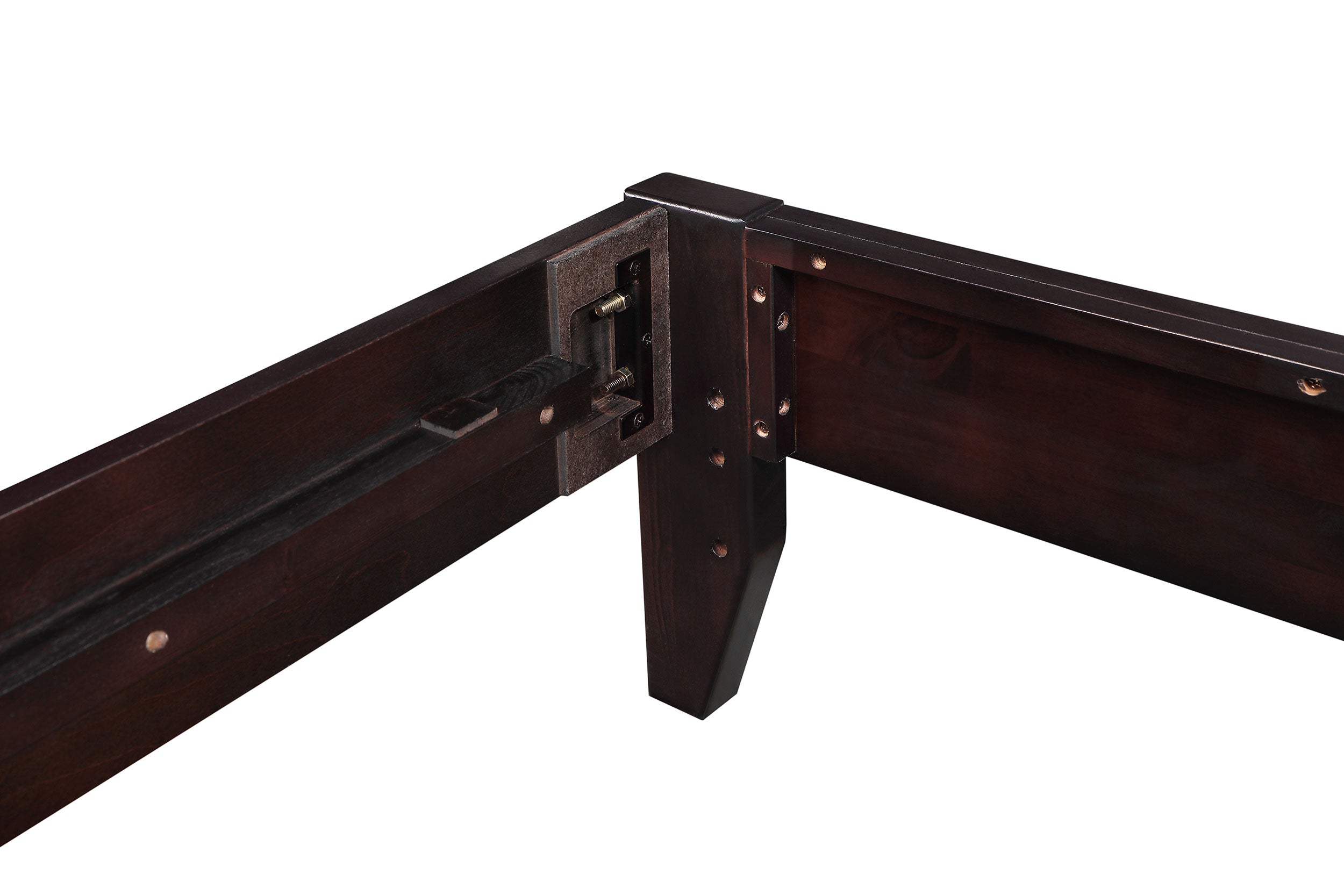 Hounslow Full Universal Platform Bed Cappuccino — view 7