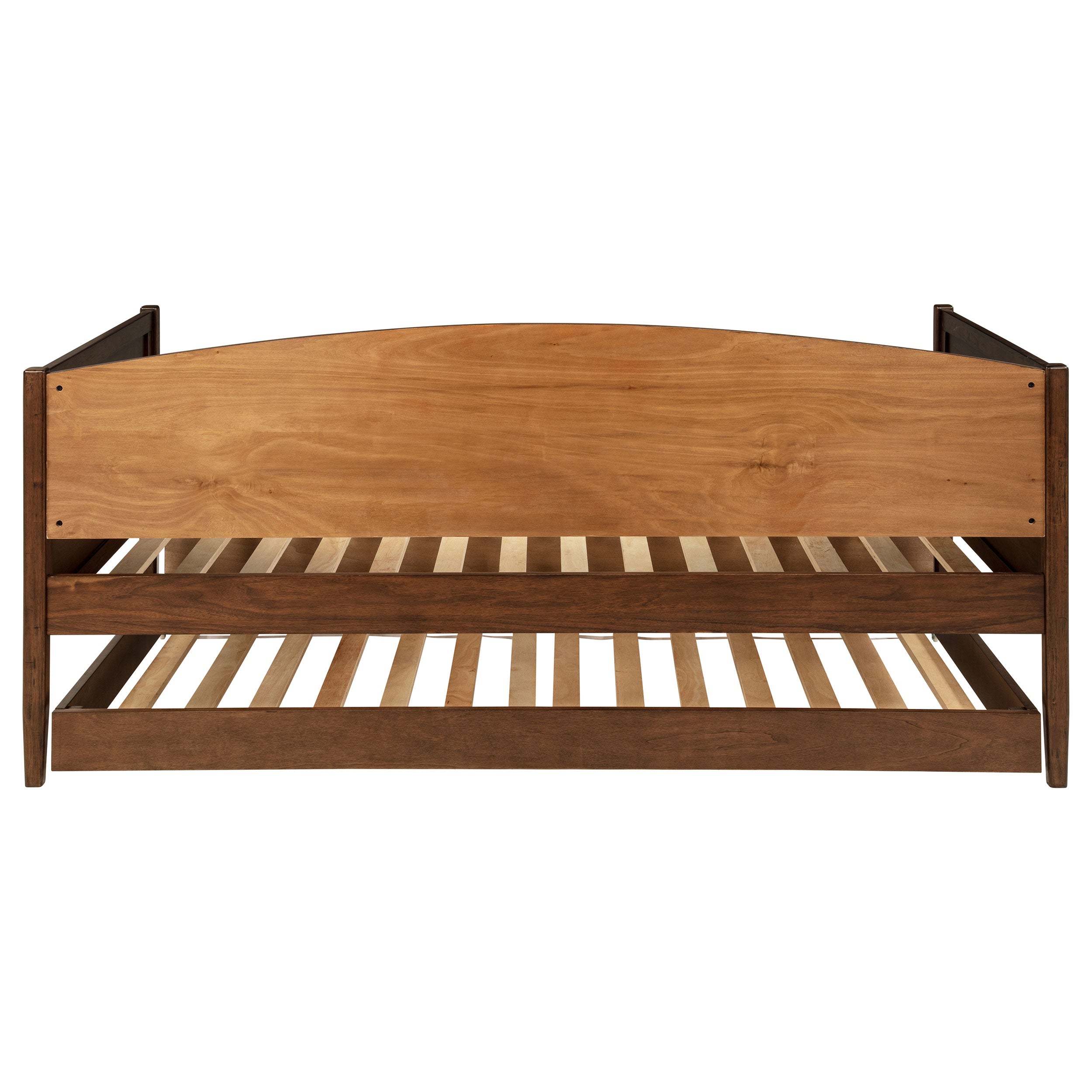 Bozeman Wood Twin Daybed With Trundle Medium Walnut — view 10