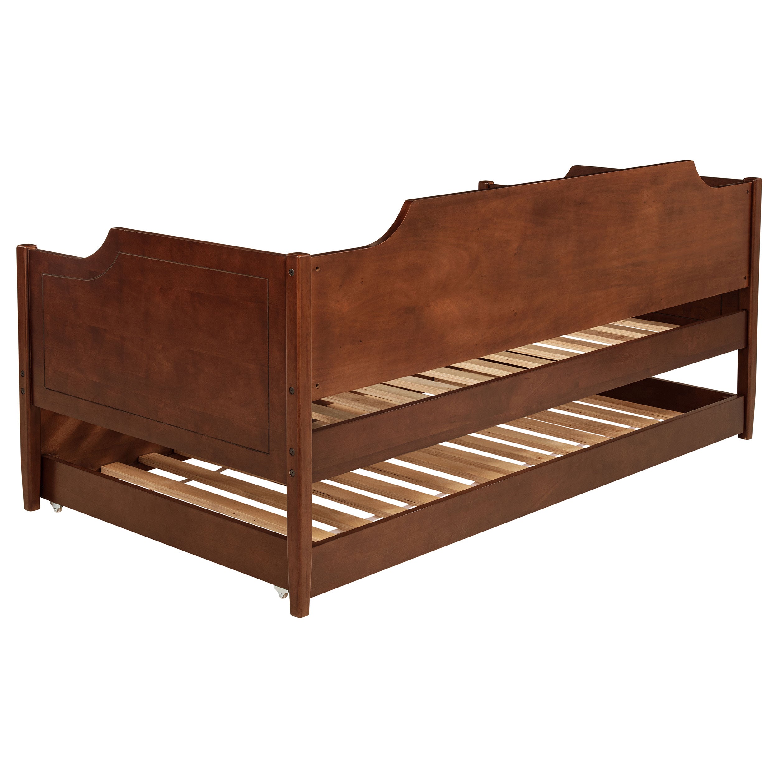 Redding Wood Twin Daybed With Trundle Cherry — view 8