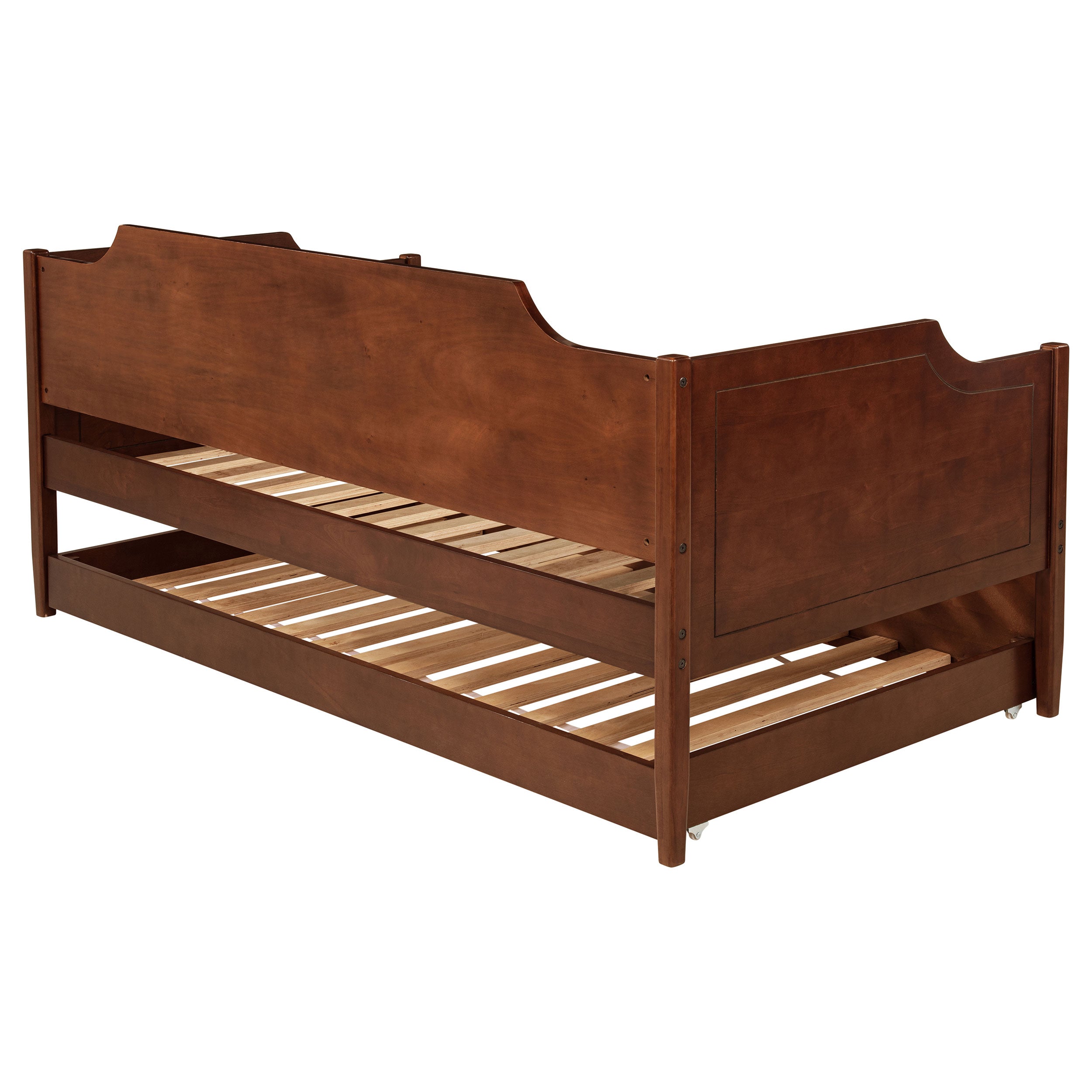 Redding Wood Twin Daybed With Trundle Cherry — view 12