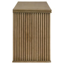 Adina - 70" TV Stand Media Console - Distressed Light Brown