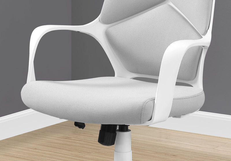 Office Swivel Chair, Adjustable Height, Ergonomic, Armrests, Contemporary & Modern